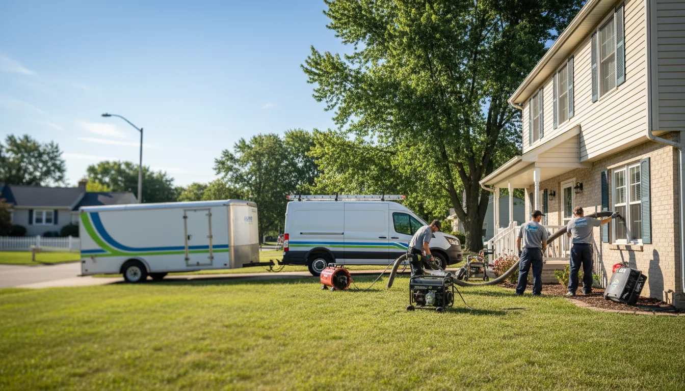 Flooded Basement Restoration And Cleanup With Repair in Maple Rapids, MI near me